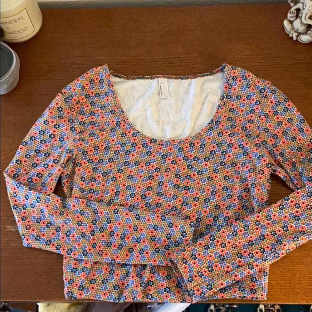 American apparel crop top